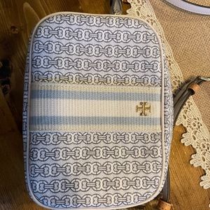 TORY BURCH Gemini Link Canvas Crossbody